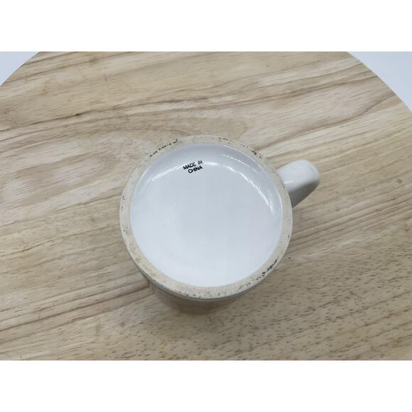 Ceramic Coffee Tea Mug Kitchen Still Life Tomatoe Olive Oil Rustic Unbranded VTG - Picture 5 of 7